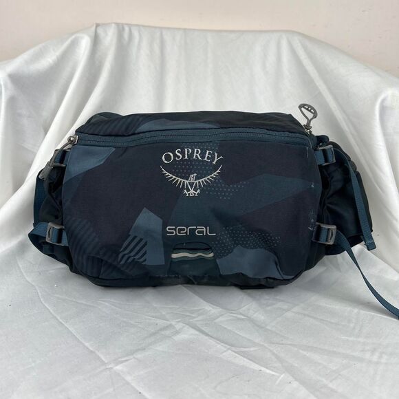 Osprey Seral Blue Hydration Waist Pack Outdoors Hiking No Bladder - lightweight - Picture 1 of 8